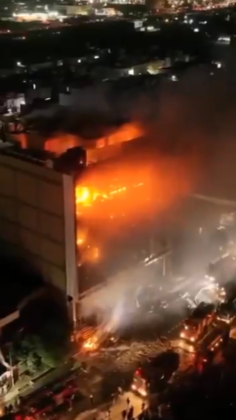 伊拉克超市大火已近50人死亡。